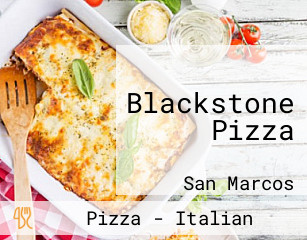 Blackstone Pizza