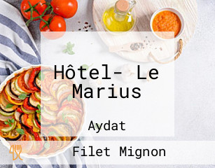 Hôtel- Le Marius