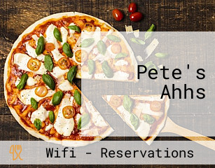 Pete's Ahhs