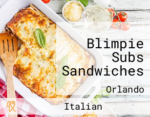 Blimpie Subs Sandwiches