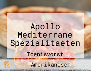 Apollo Mediterrane Spezialitaeten