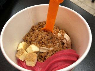 Just Peachy Frozen Yogurt