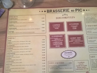 Brasserie au Pic