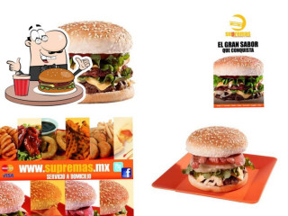 Supremas Hamburguesas Al Carbon