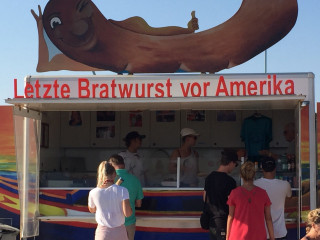 Letzte Bratwurst Vor Amerika