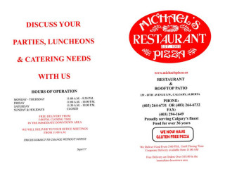 Michael's Restaurant & Pizza