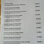 Zum Eichelklauber menu