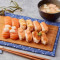 Quán Guī Liù Mǎn Fú Fù Tāng Huò Yǐn Pǐn Salmon Set Of 6 With Soup Or Beverage