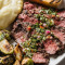 Chimichurri Grass Fed Steak Plate