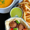 Falafel Sandwich Soup Combo (V)