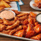 Sauced Chicken Fingerz Og Traditional Wings Zampler-Fad