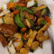 41. Fried Bean Curd With Mushrooms Vegetables