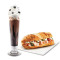 Smokey Dark Chocolate Coffee Frappe N Smoked Chicken Sandwich