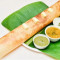 Plain Butter Dosa (Served With Coconut Chutney, Green Chutney And Sambar)