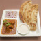 Lachha Paratha Combos(2Pc Laccha Paratha Aloo Dum/Egg Kassa/Chicken Kassa/Mutton Kassa Raita Salad)(Serves1)