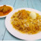 Egg Biryani (750Ml) With Chicken Kasha (2Pcs)