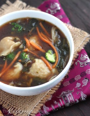 Kylling Wonton Suppe