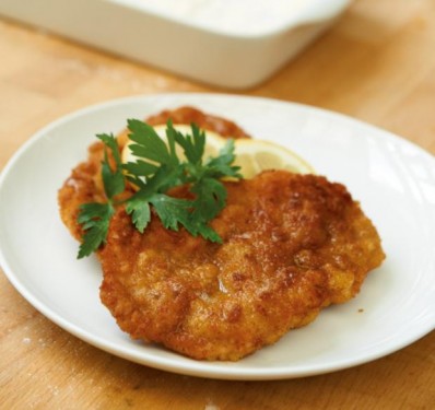 Paneret Svineschnitzel