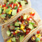 Cheesy Corn Salsa In Chipotle Sauce Taco