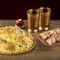 Cremet Kylling Biryani (Shaan-E-Afghani Tikka, 2 Servere) 6 Stk Kylling Malai Tikka 2 Thumsup 250 Ml