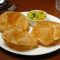 Poori With Side Dish