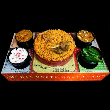 Bvk Aatu Erachi Biryani Mutton Vaali Pack Serves 7-8