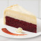 Red Velvet Cake Cheesecake Slice