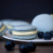 Eggless Blueberry Cheesecake Macaron [6 Pieces]