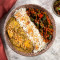 Lasooni Methi Kylling, Bhindi Chana Jeera Pulao