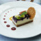 Blueberry Triple Cheese Cake Slice