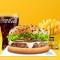 Messy Mutton Burger Salted Fries Coke 200Ml (Pet Bottle)