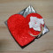 Red Velvet Heart Shape Cake 500Gm