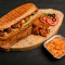 Chicken Cheesy Masala Panini 4 Small (Mini Monster) Cheese Alfredo Dip