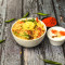 Veggie Loaded Zafrani Biryani With Raita