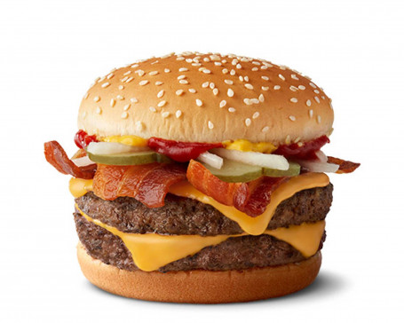 Dobbelt Bacon Quarter Pounder Med Ost