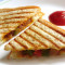 Veg Grilled Sandwich With Tea