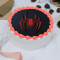 Spider Logo Photo Cake