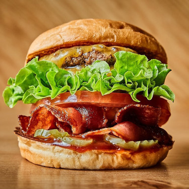 Dobbelt Bacon Smash Burger