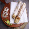 Double Shami Kabab Paratha Roll