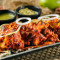 Shahi Paneer Tikka Served With Mint Chutney And Salad