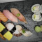 8Pcs Assorted Sushi Combination With W/ California Roll (4Pcs)