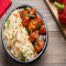 Schezwan Rice With Fish Manchurian