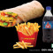 Veg Roll Meal (Veg Roll French Fries Soft Drink)