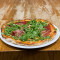 Serrano Ham, Rocket Salad And Olive Oil Pizza