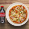 8 Paneer Tikka Pizza Coke 250 Ml Pet Bottle