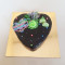 Heart Chocolate Couple Cake