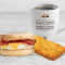 Combo Chef-D'oeuf Avec Bacon Sur Muffin Anglais Engelsk Muffin Bacon Egger Combo