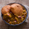 Onion Kachori With Aloo Sabji