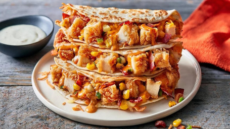 Chicken Club Quesadillas Combo