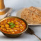 Chole, 2 Paratha Thali